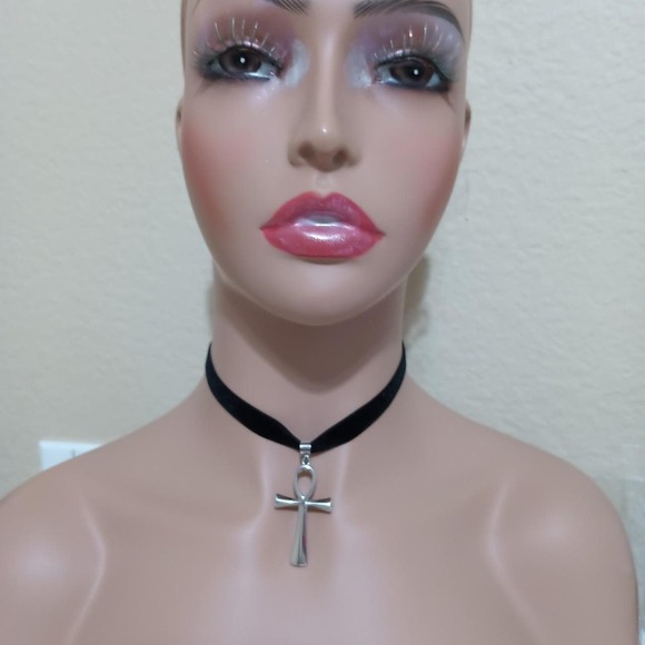 Egyptian ankh black silver cross - Picture 5 of 7